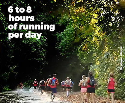 Runners by the Mediterranean Sea the Costa Brava